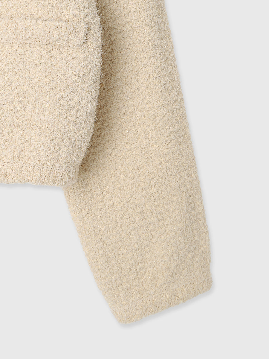 スプリングニットツイードジャケット