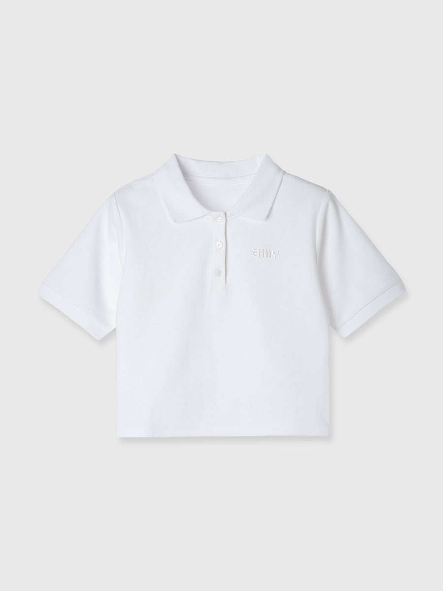 ロゴカットポロトップス