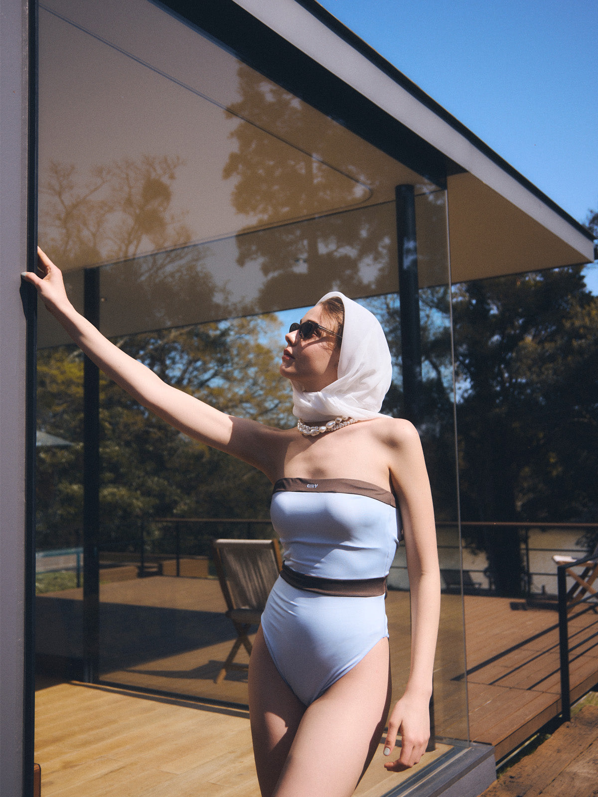 バックリボンワンピース