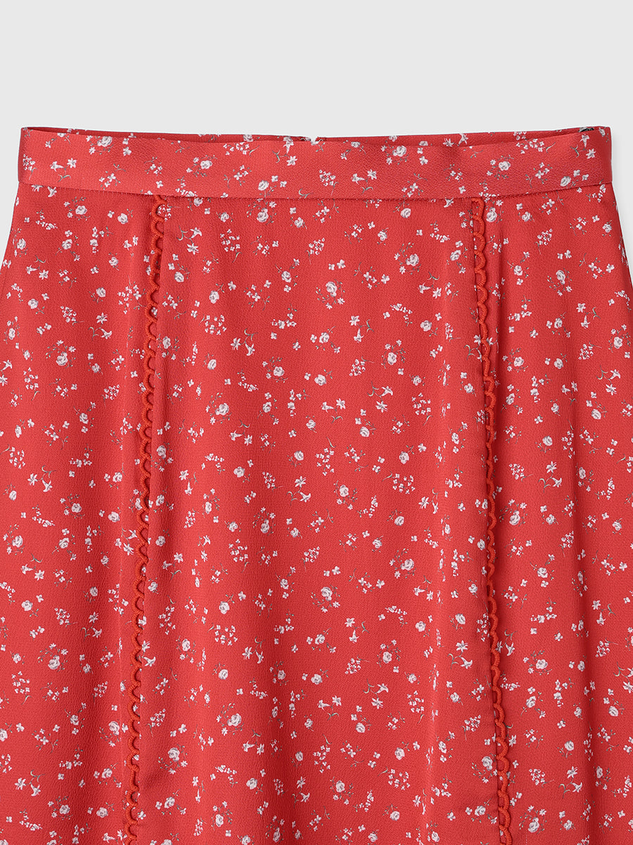 リトルフラワータイトスカート