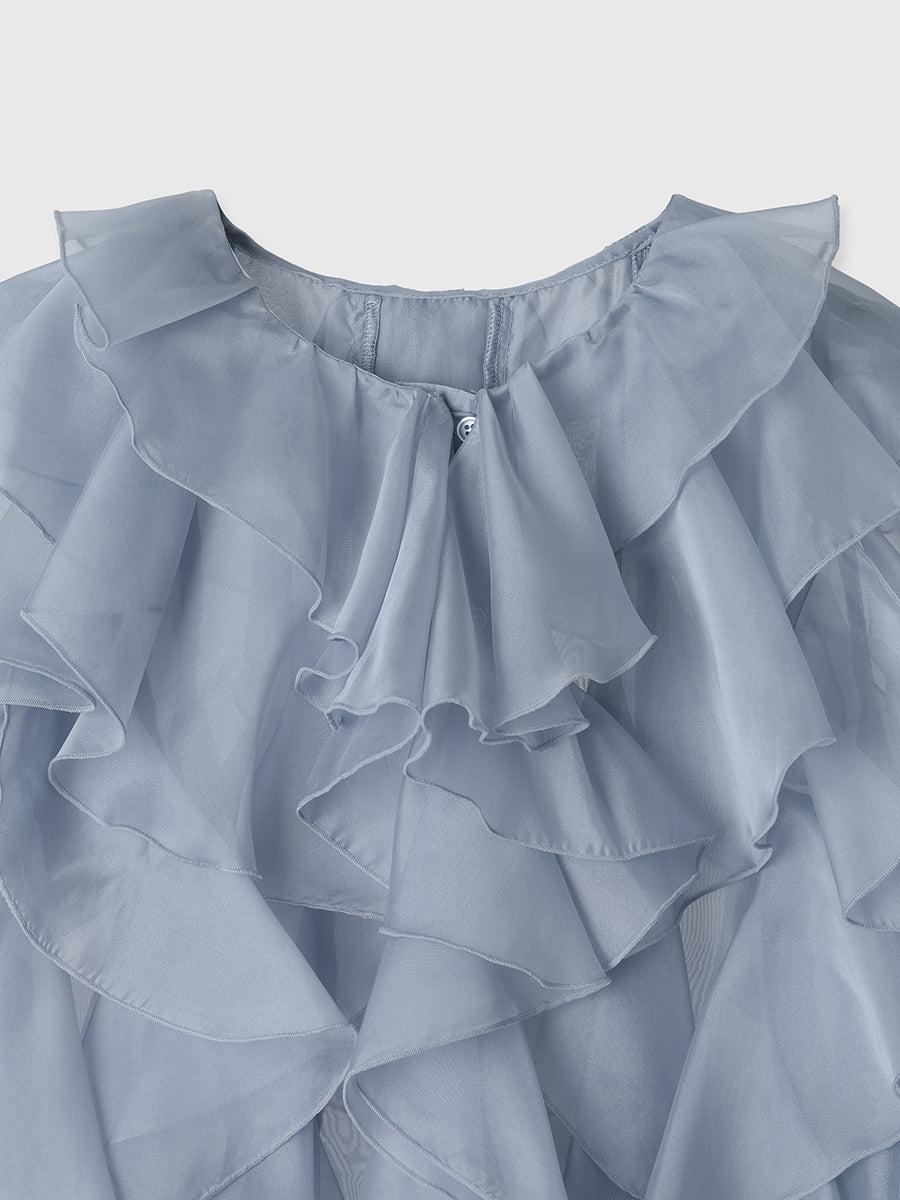 ボリュームブラウス