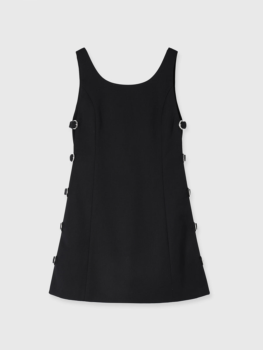 サイドベルトワンピース