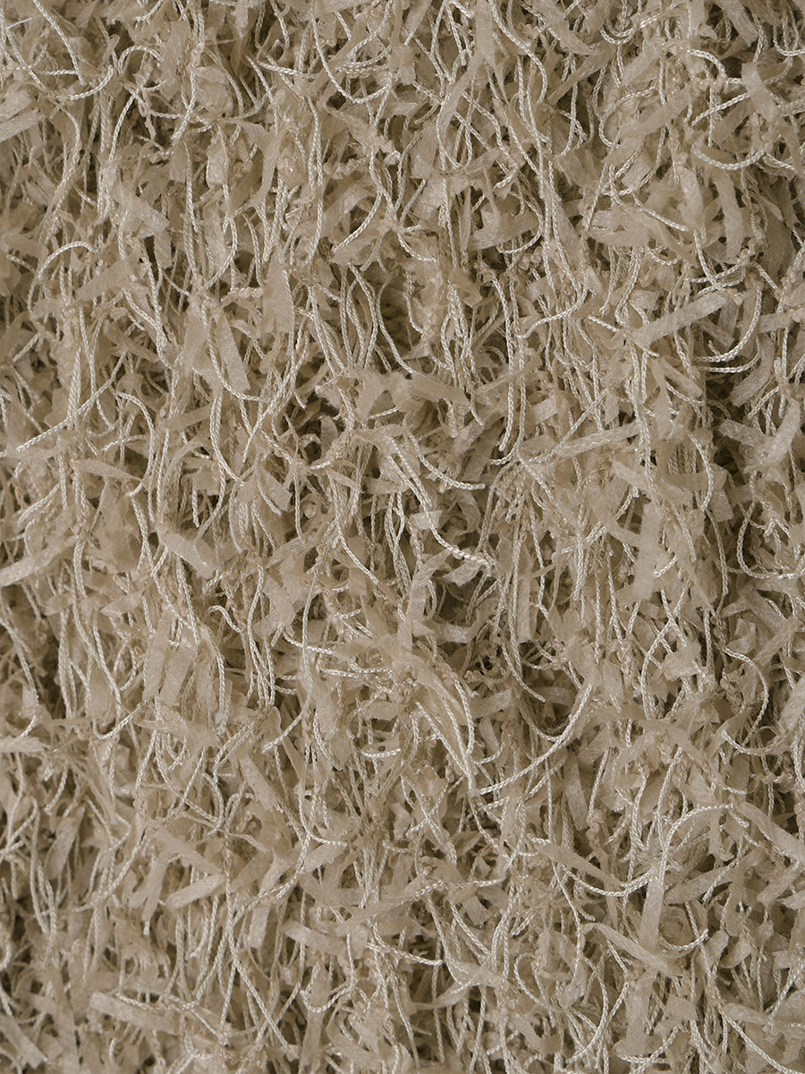 ロングフェザーヤーンニットベスト