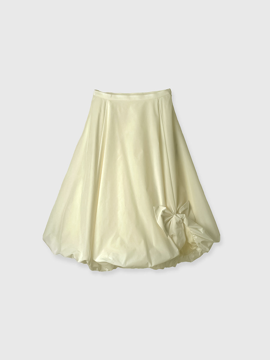 ギャザーバルーンタックスカート