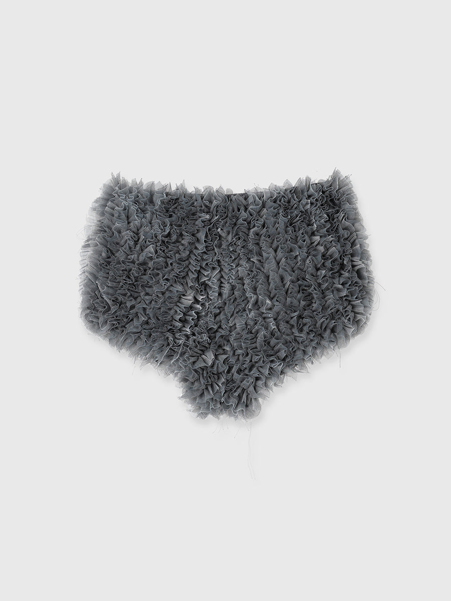 チュールフリルショートパンツ