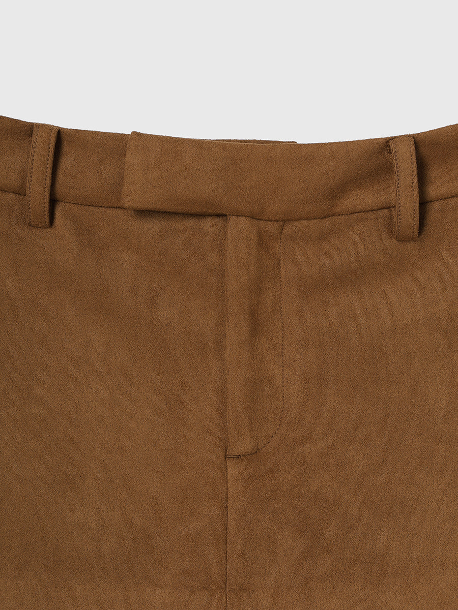 Synthetic Suedeスカショーパン