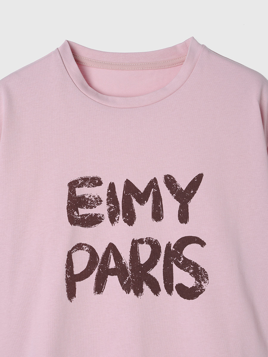 ペンキ風ロゴEIMY PARIS Tシャツ
