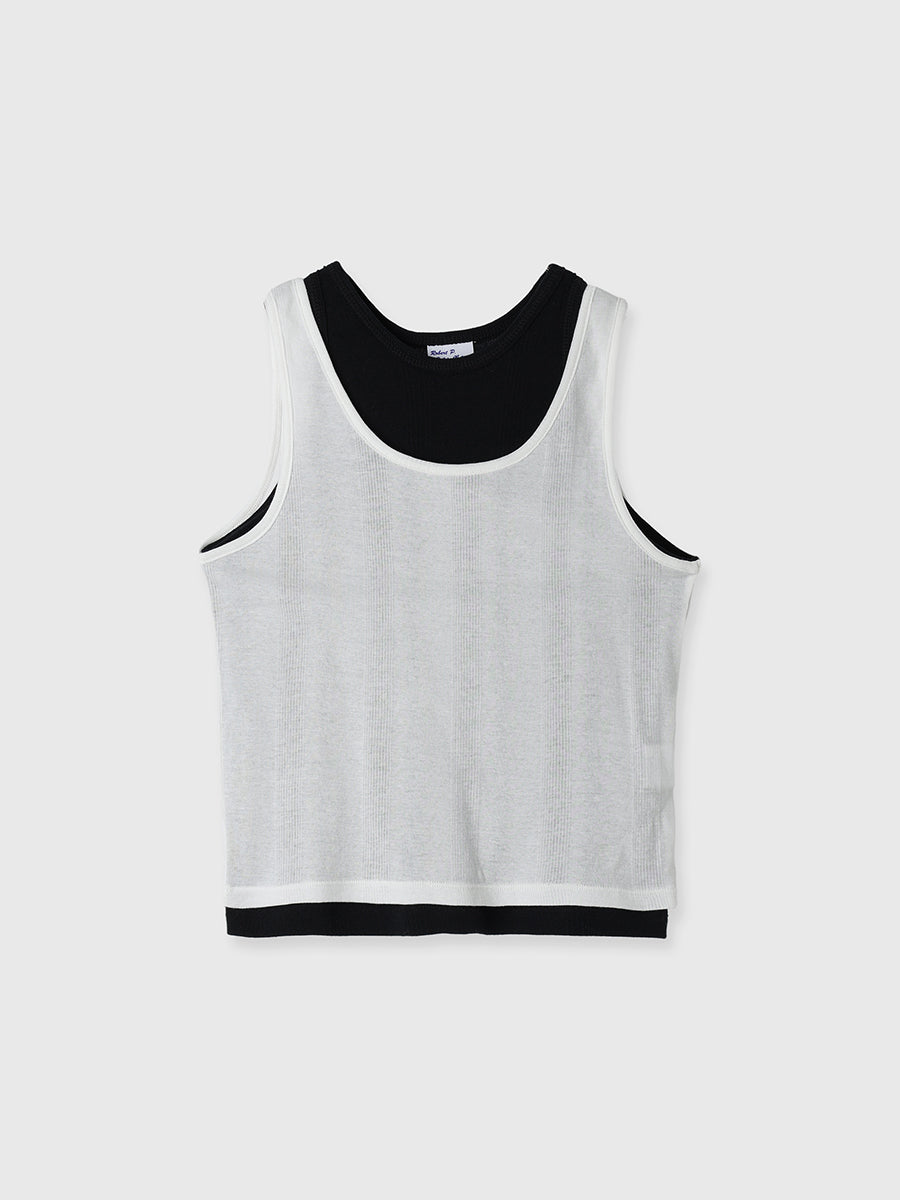 miller レイヤードタンクトップ