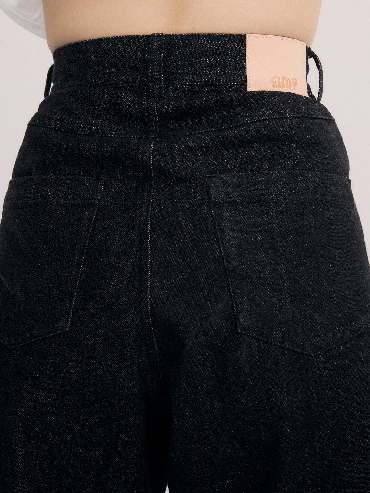 カービーパターンデニムパンツ