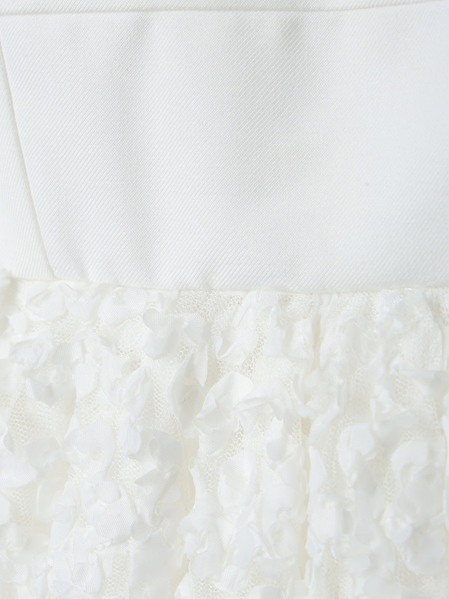 ボリュームペプラムトップス