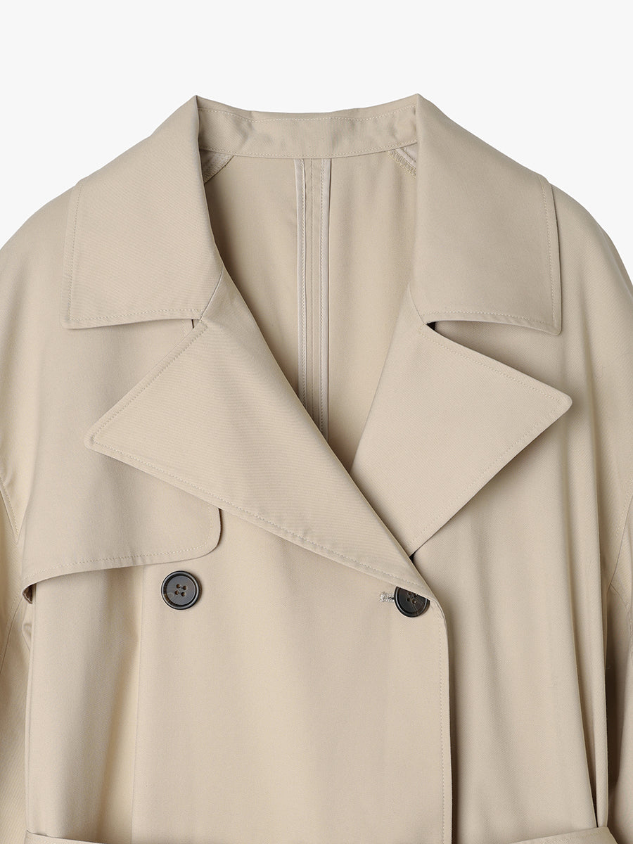ボリュームスリーブトレンチコート