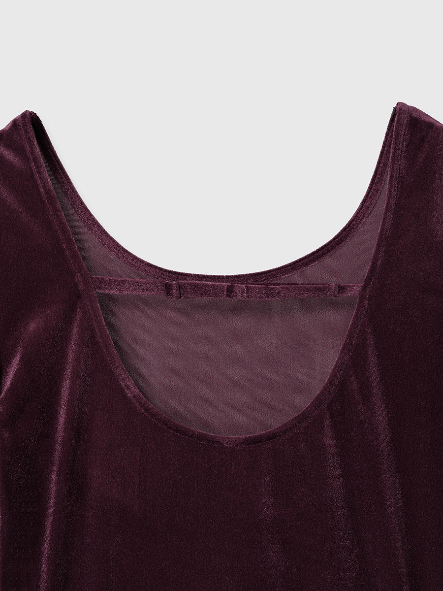 コンパクトベロアトップス