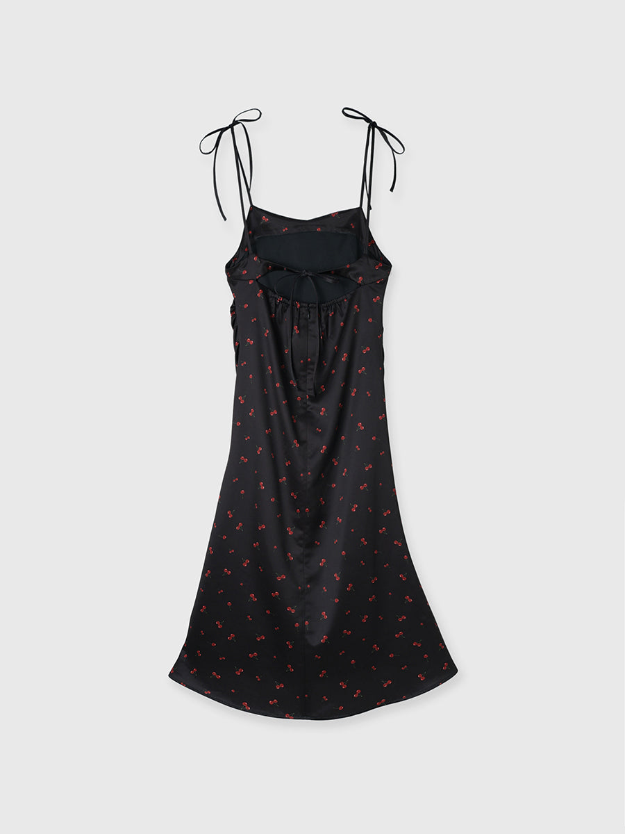 cherry patternキャミワンピース