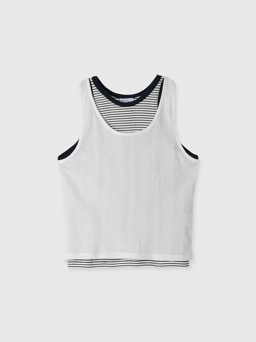 miller レイヤードタンクトップ