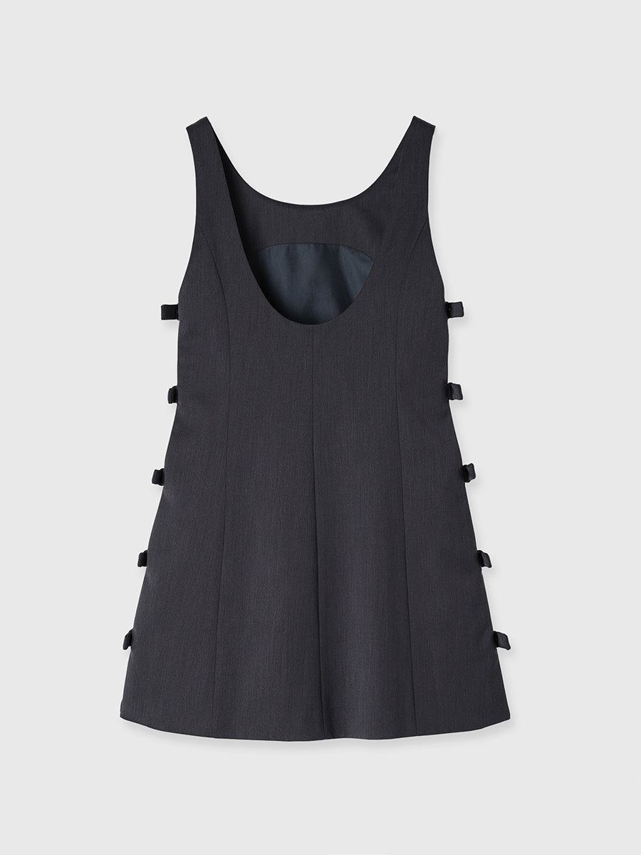 サイドベルトワンピース