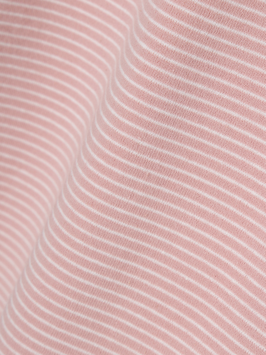 ボーダーリブＴシャツ