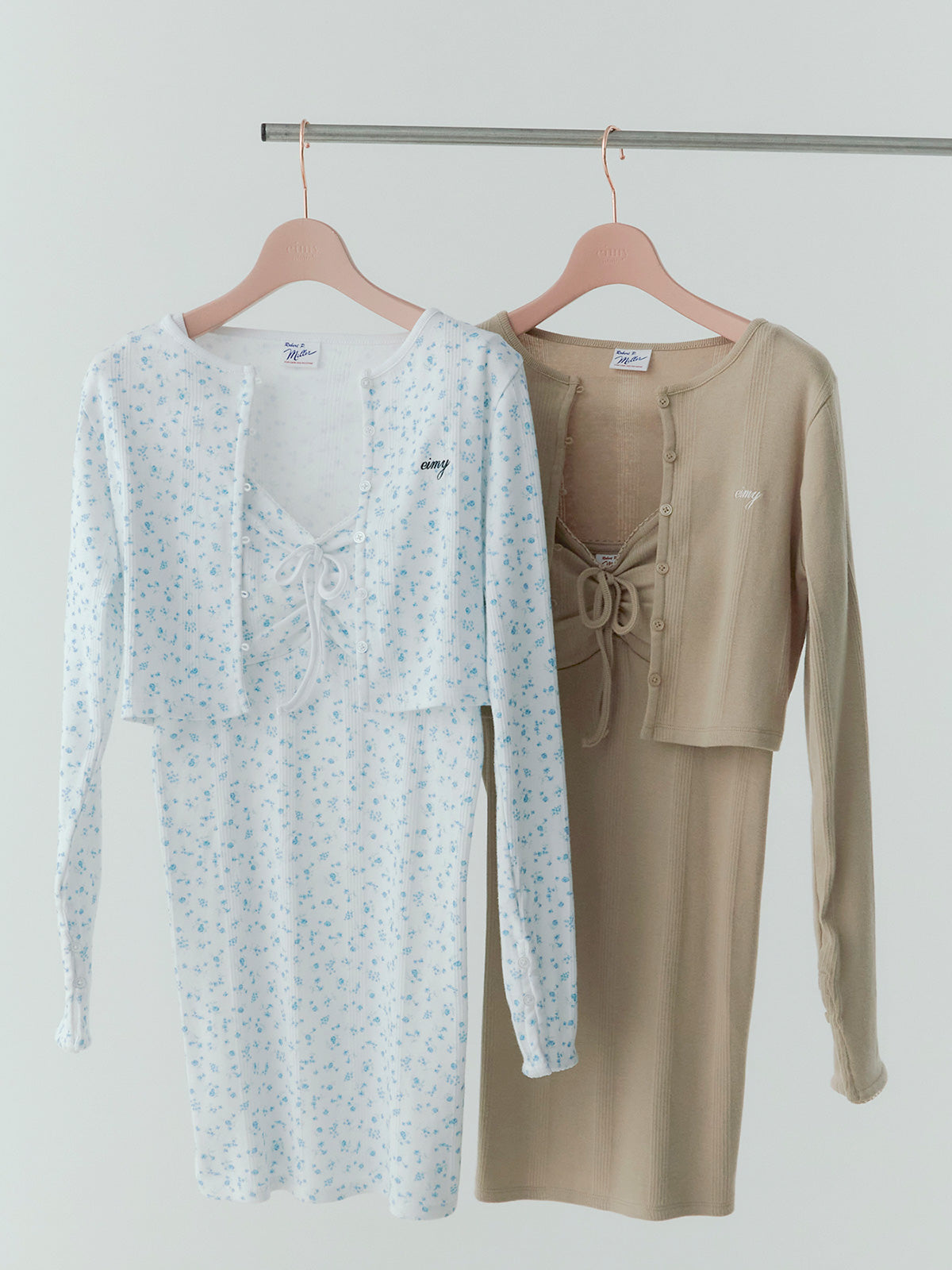 miller×eimy カーデショートワンピース