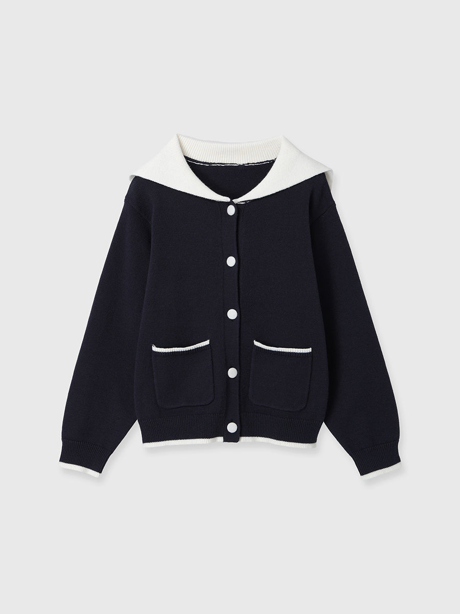 セーラーカラーニットTOPS