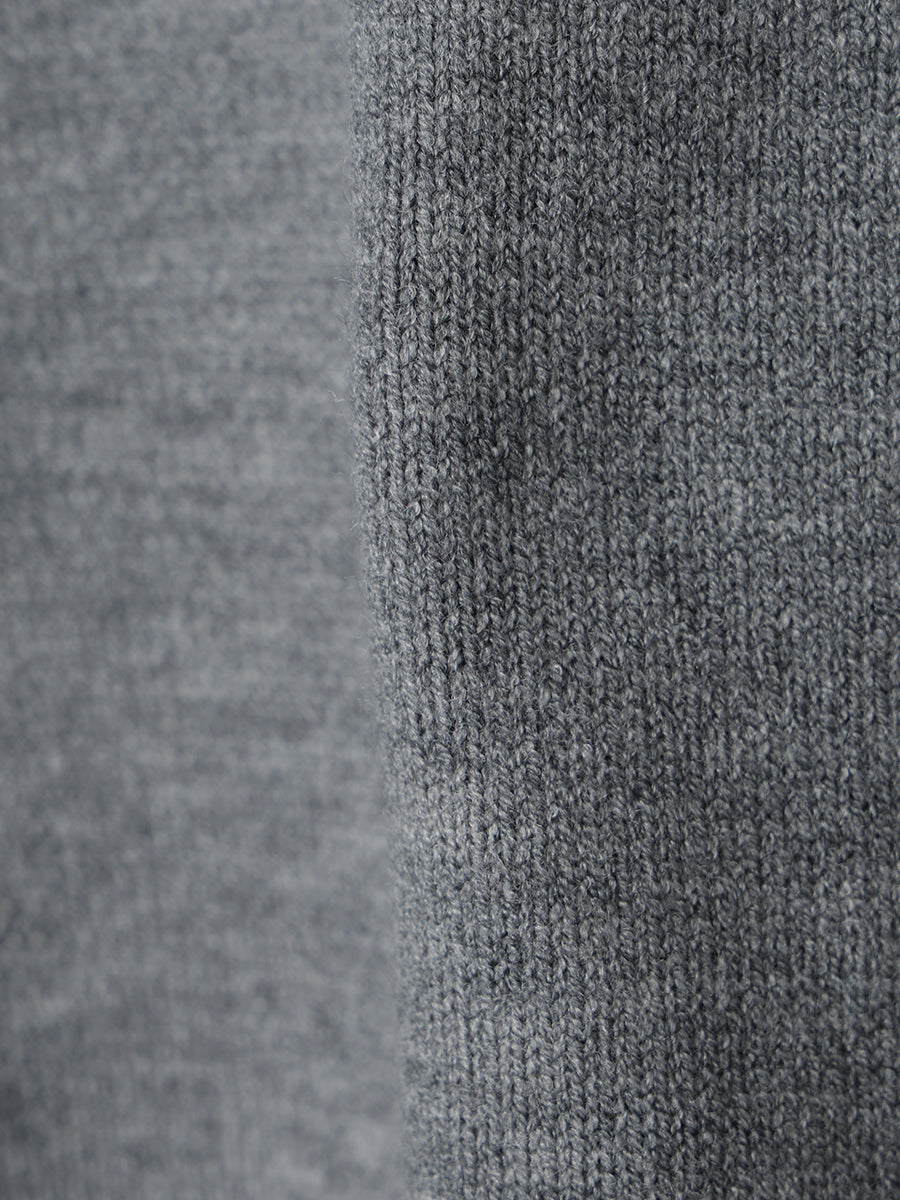 ロゴカーデワンピースニットセットアップ