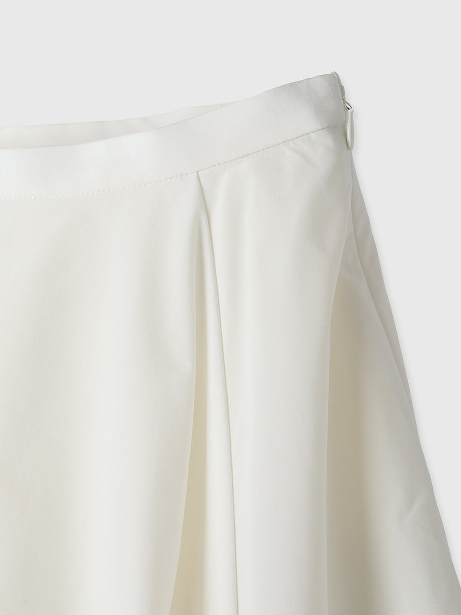 ギャザーバルーンタックスカート