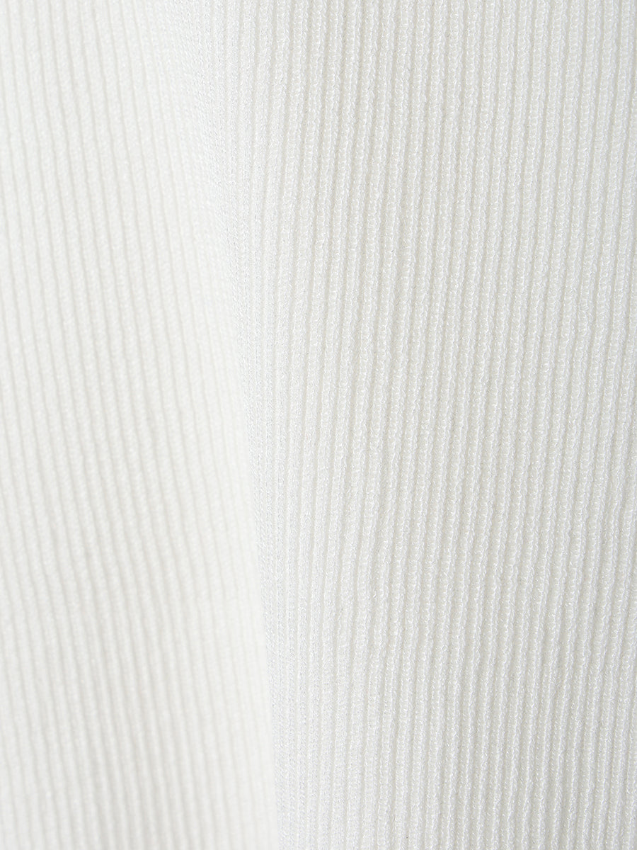 透かし編みニットアンサンブル