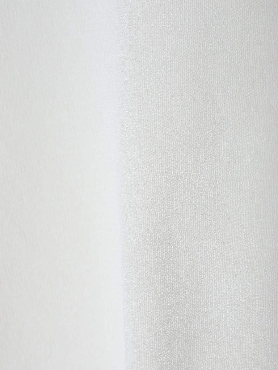 ハーフスリーブシアーニットカーデ