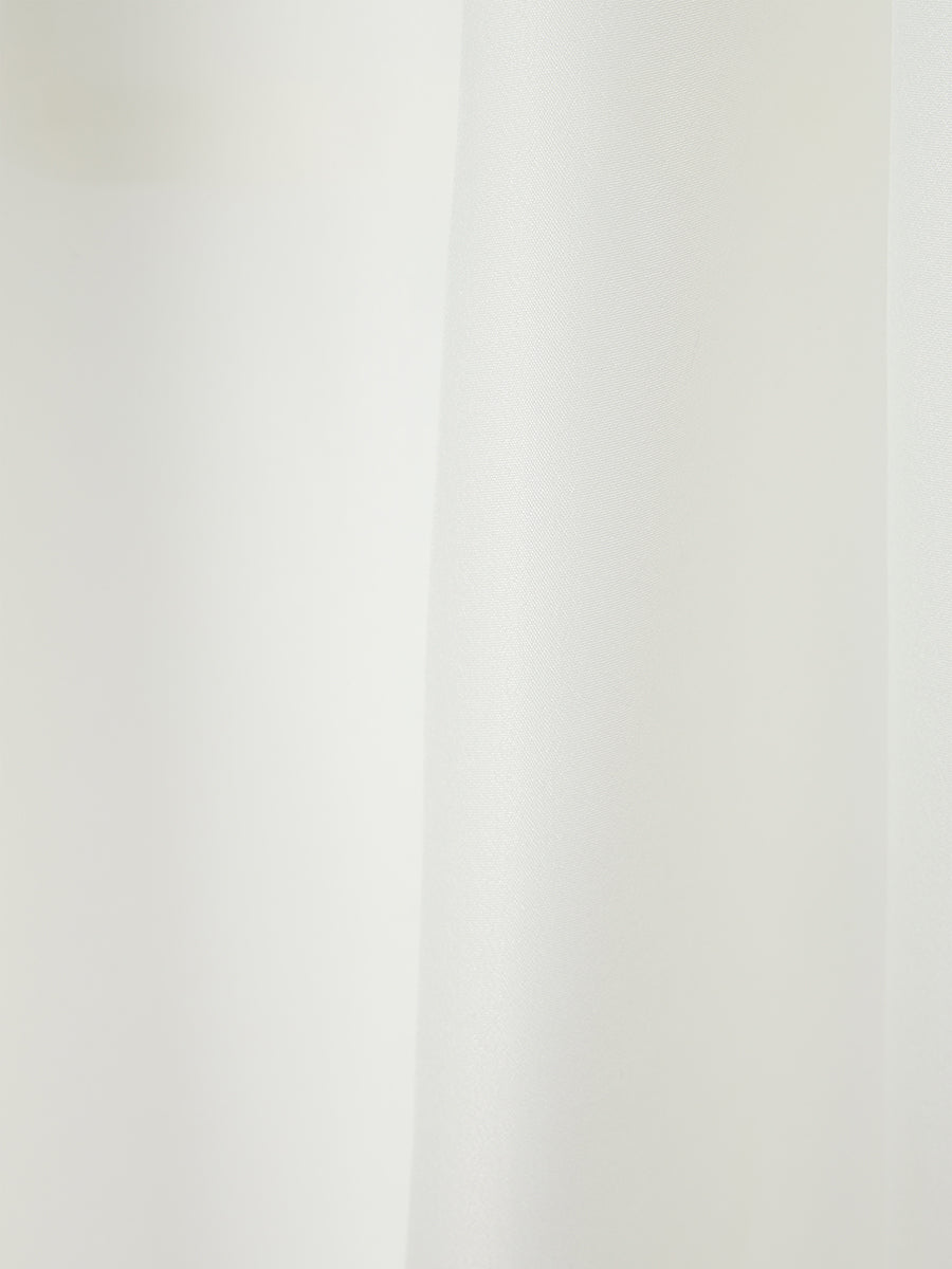 パールストラップオーガーンジーシャツ