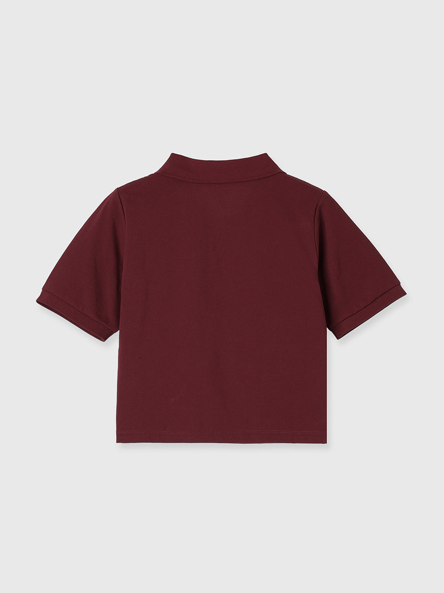 ロゴカットポロトップス