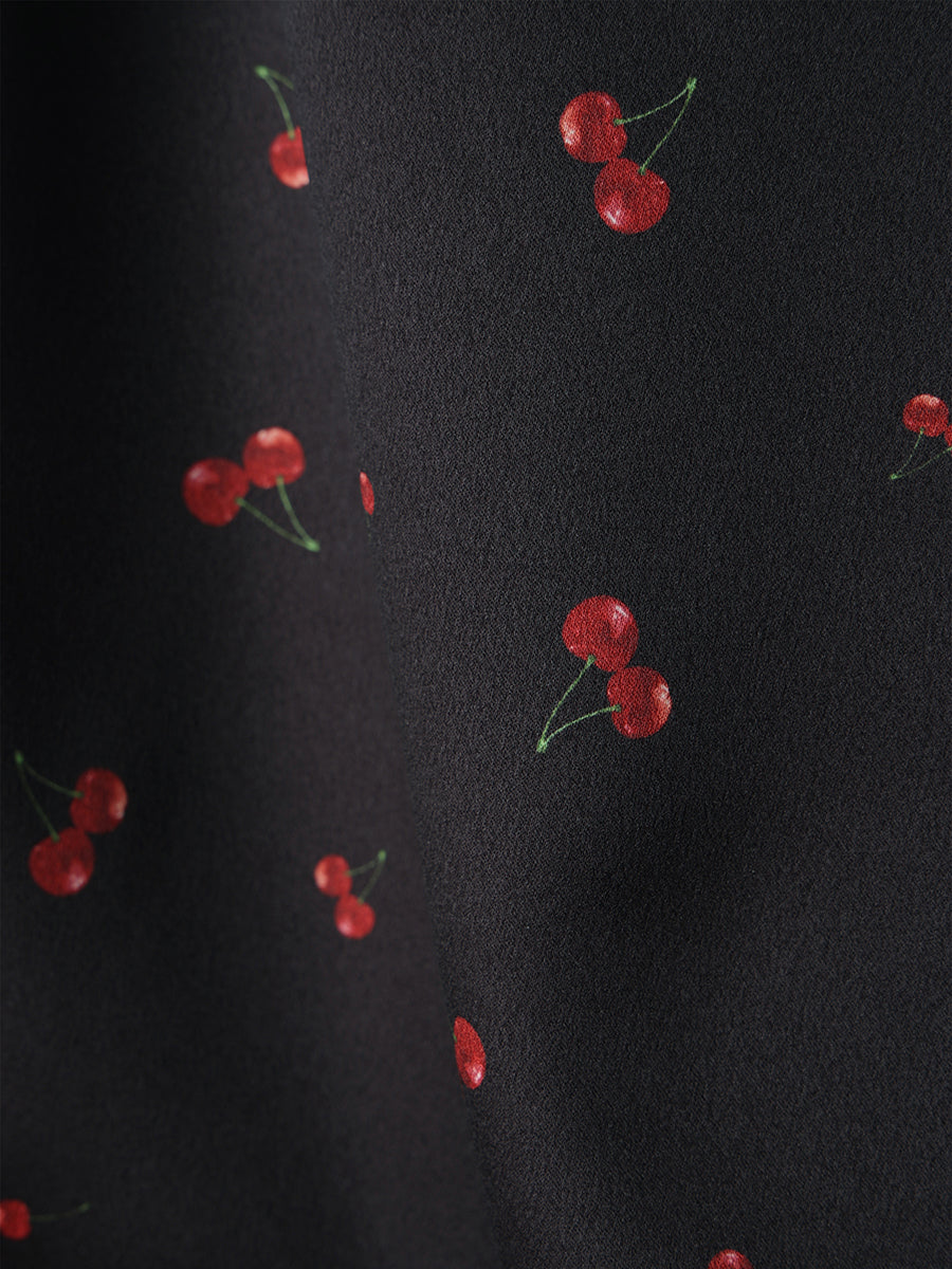 cherry patternキャミワンピース