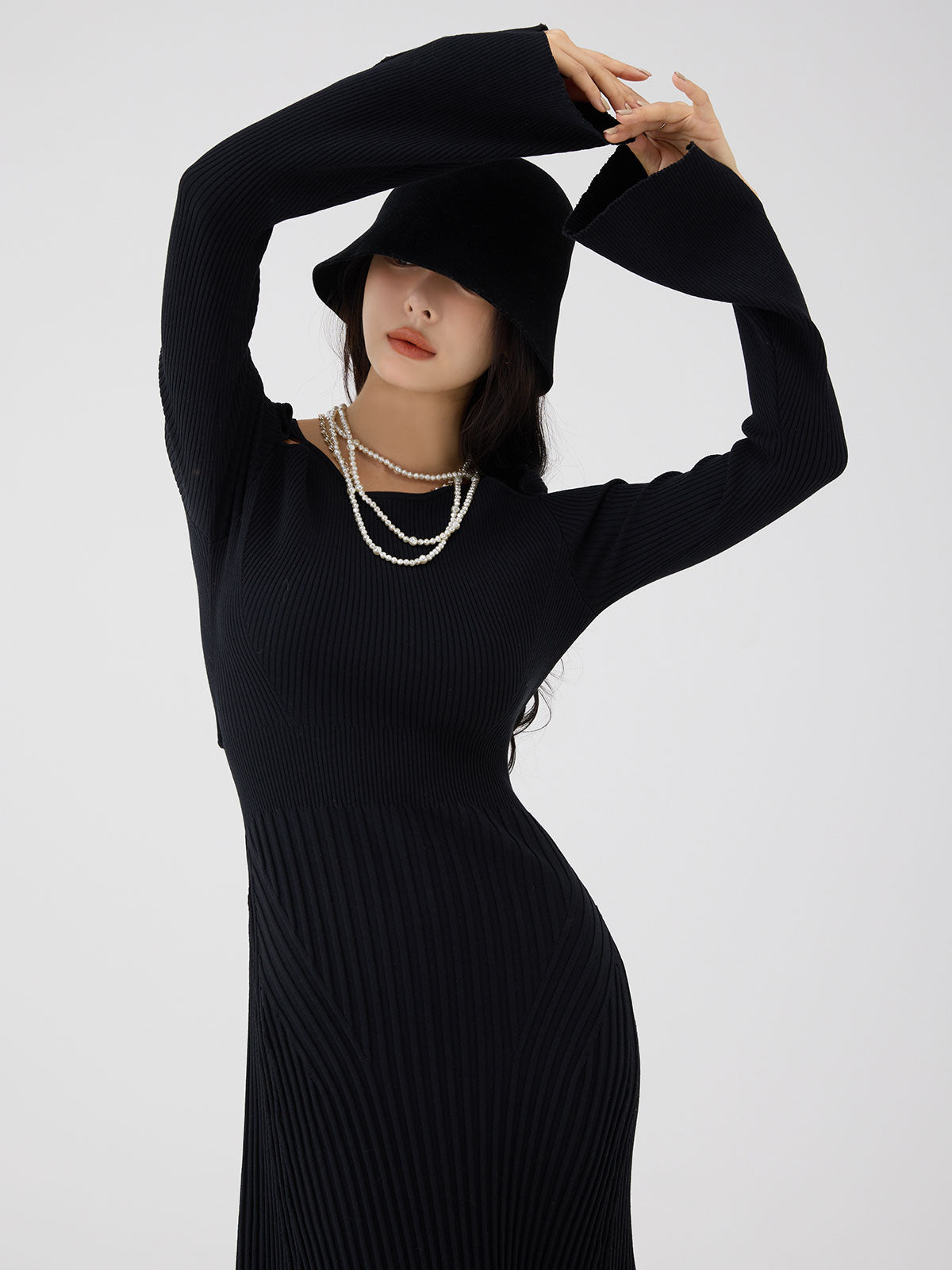 KISHIDAMIKI ウールクロシェハット ブラック 楽天市場】クロシェ編みハット 帽子 レディース ニットハット