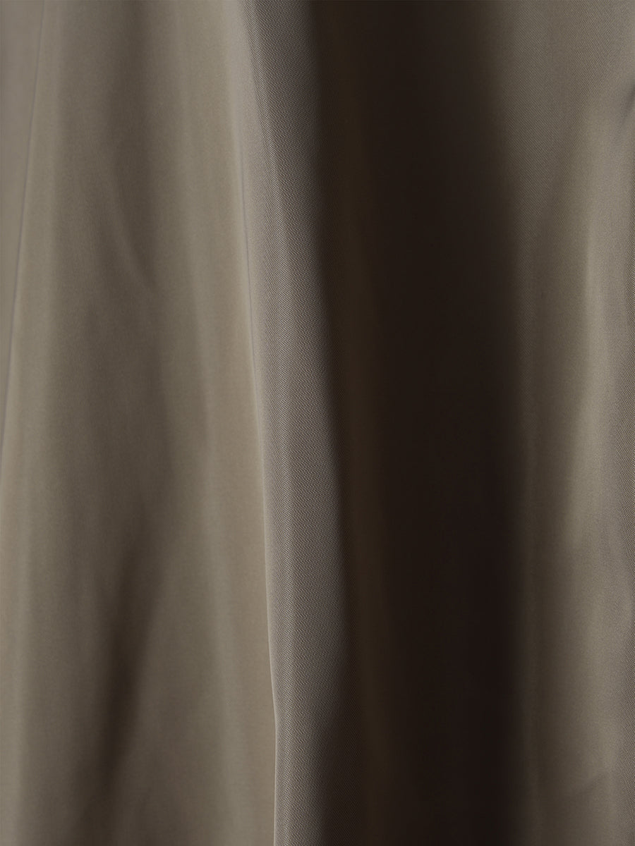 バックベルトバルーンロングワンピース