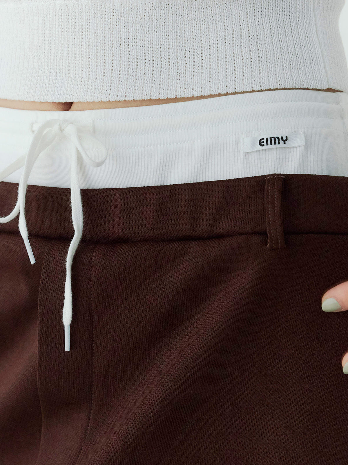 ハーフジップトップスストレートスカートSETUP