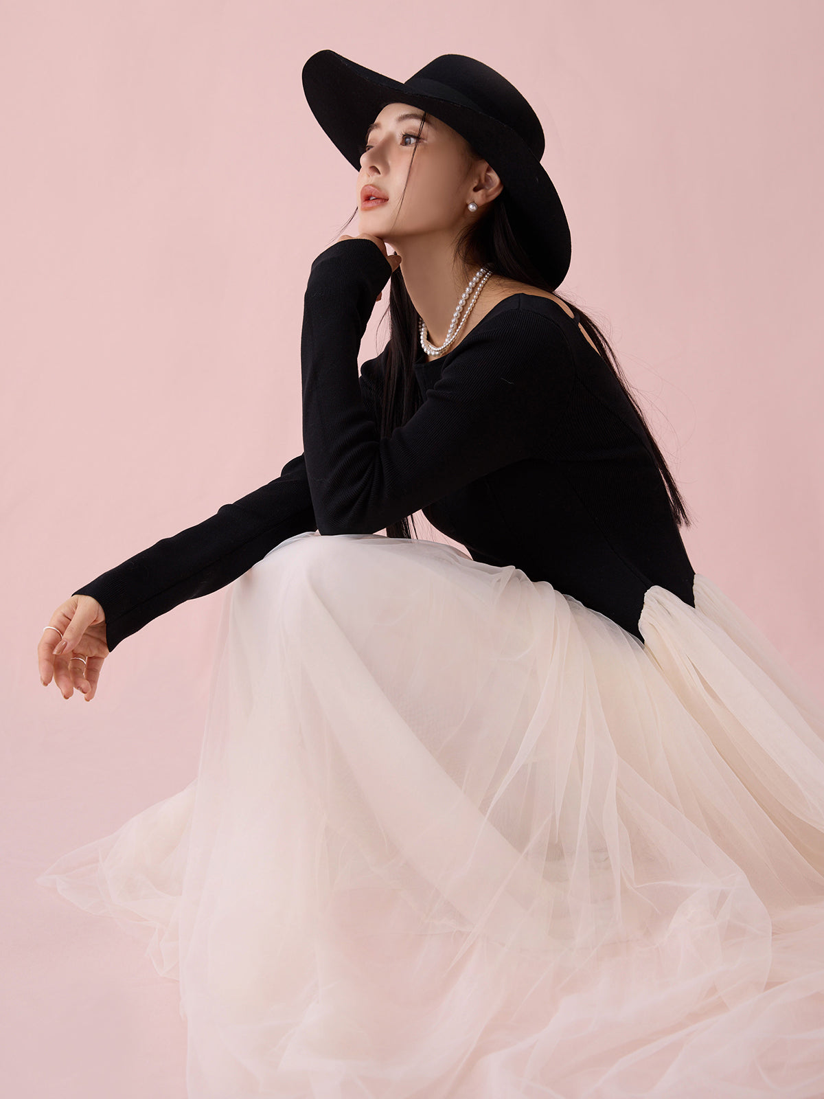 完売⭐︎eimy istoire フリルトリムジャケットワンピース エイミーイストワール EIMY ISTOIRE コントラストカラーフリル