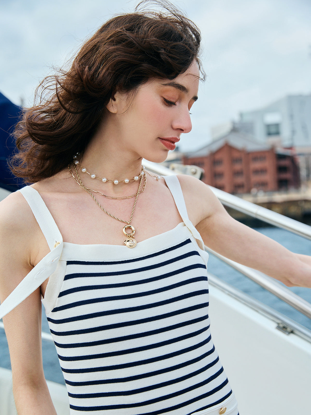 マリンネックレス