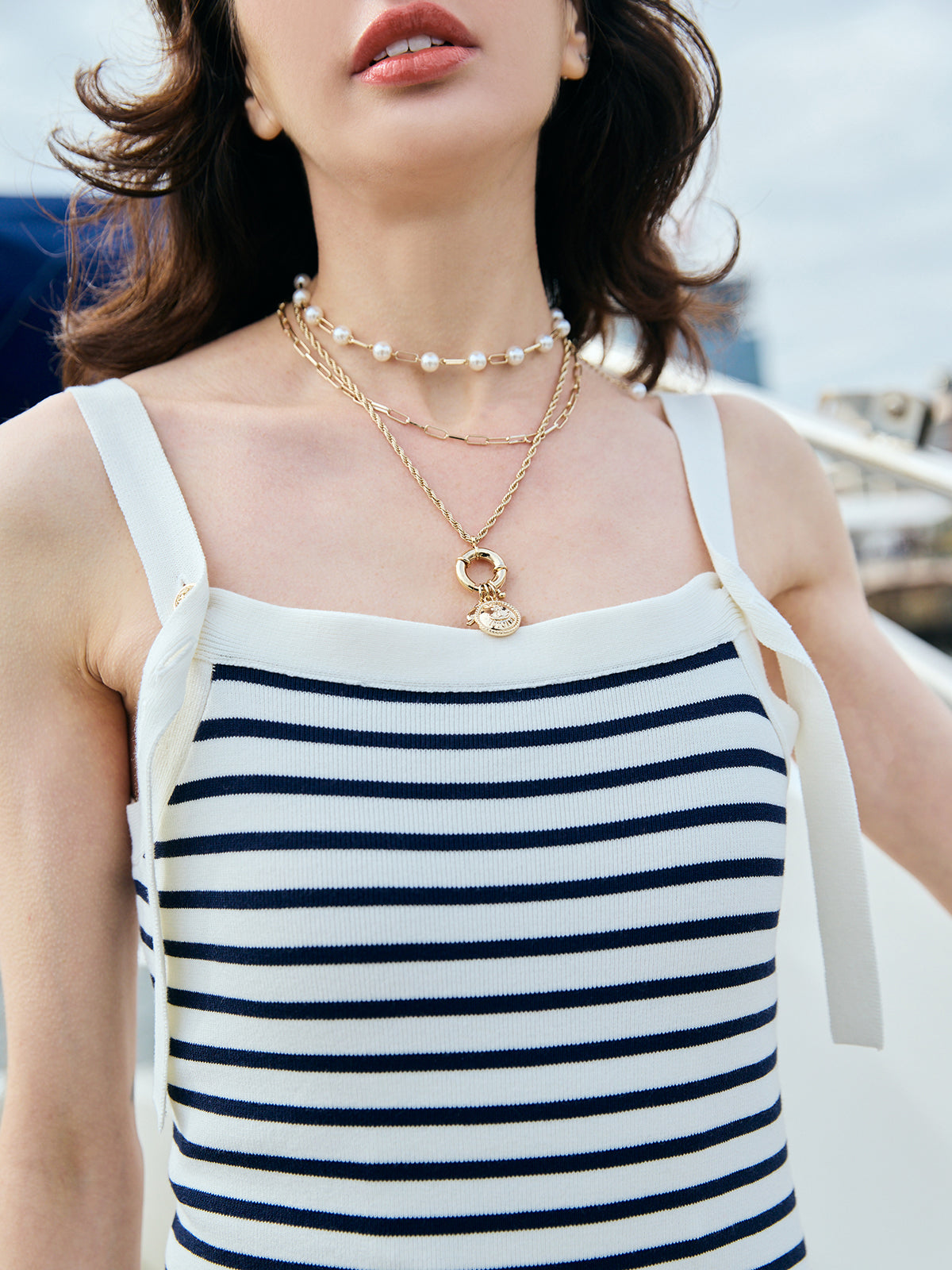 マリンネックレス