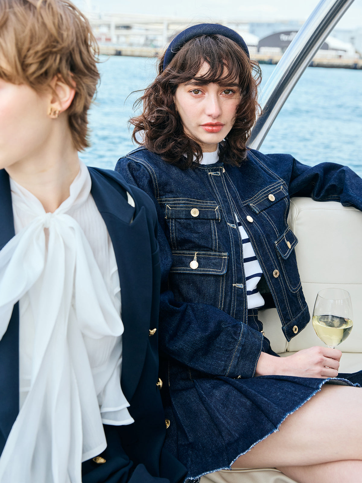 ビットデニムジャケット