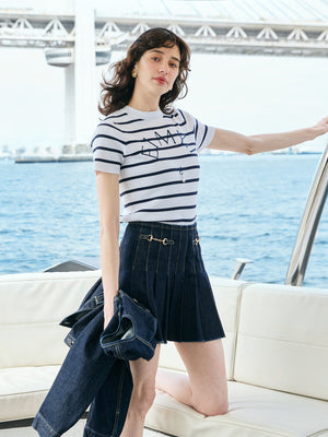 Wool Short Trench Coat