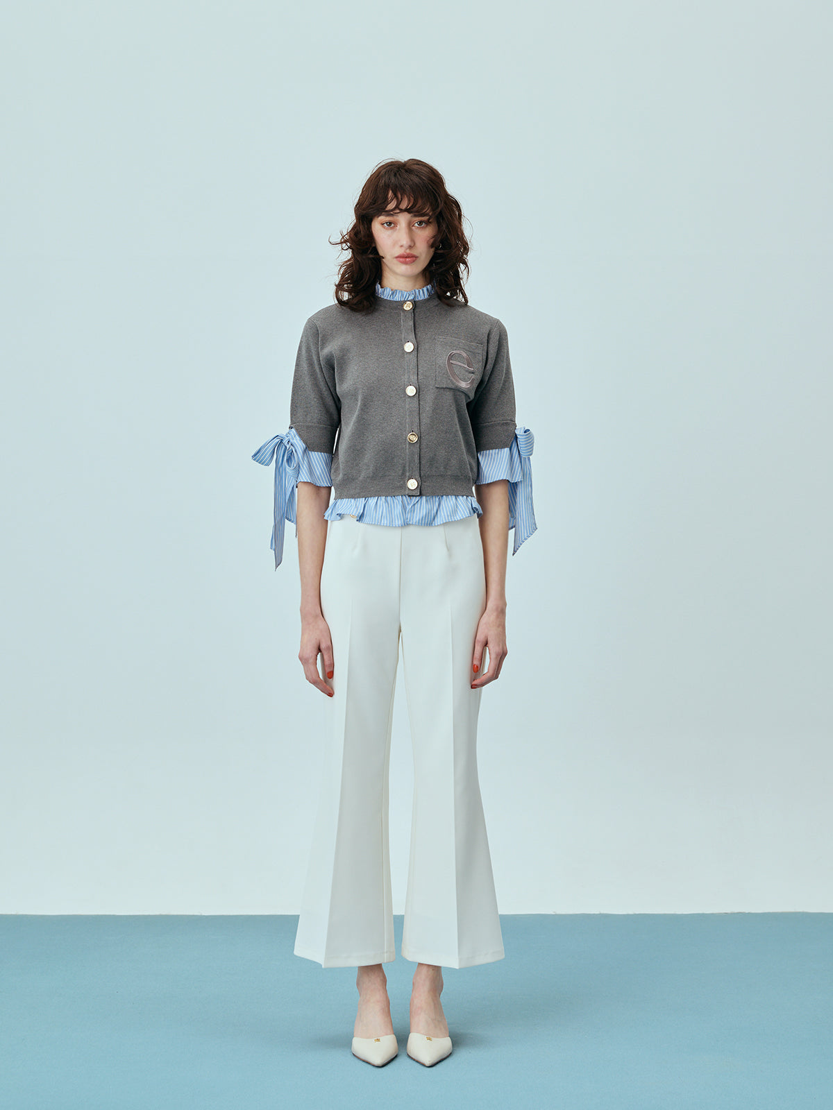 BELL SILHOUETTE PANTS