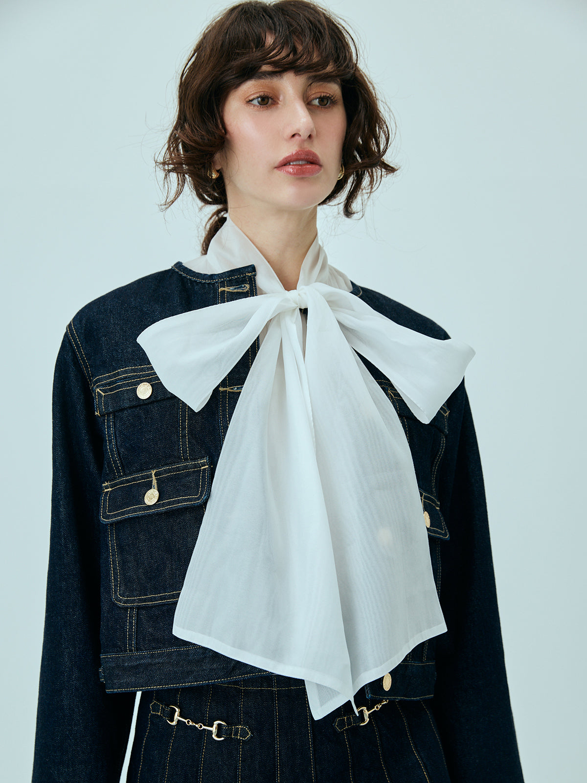 ビットデニムジャケット