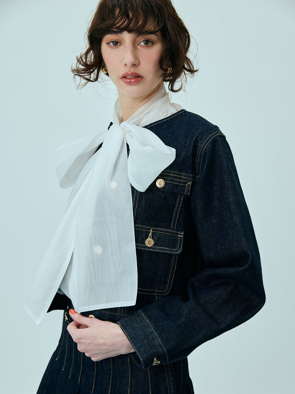 ビットデニムジャケット