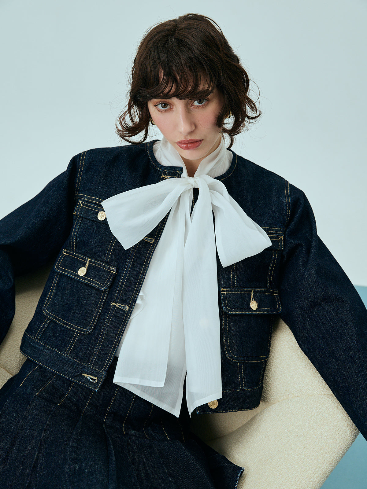 ビットデニムジャケット