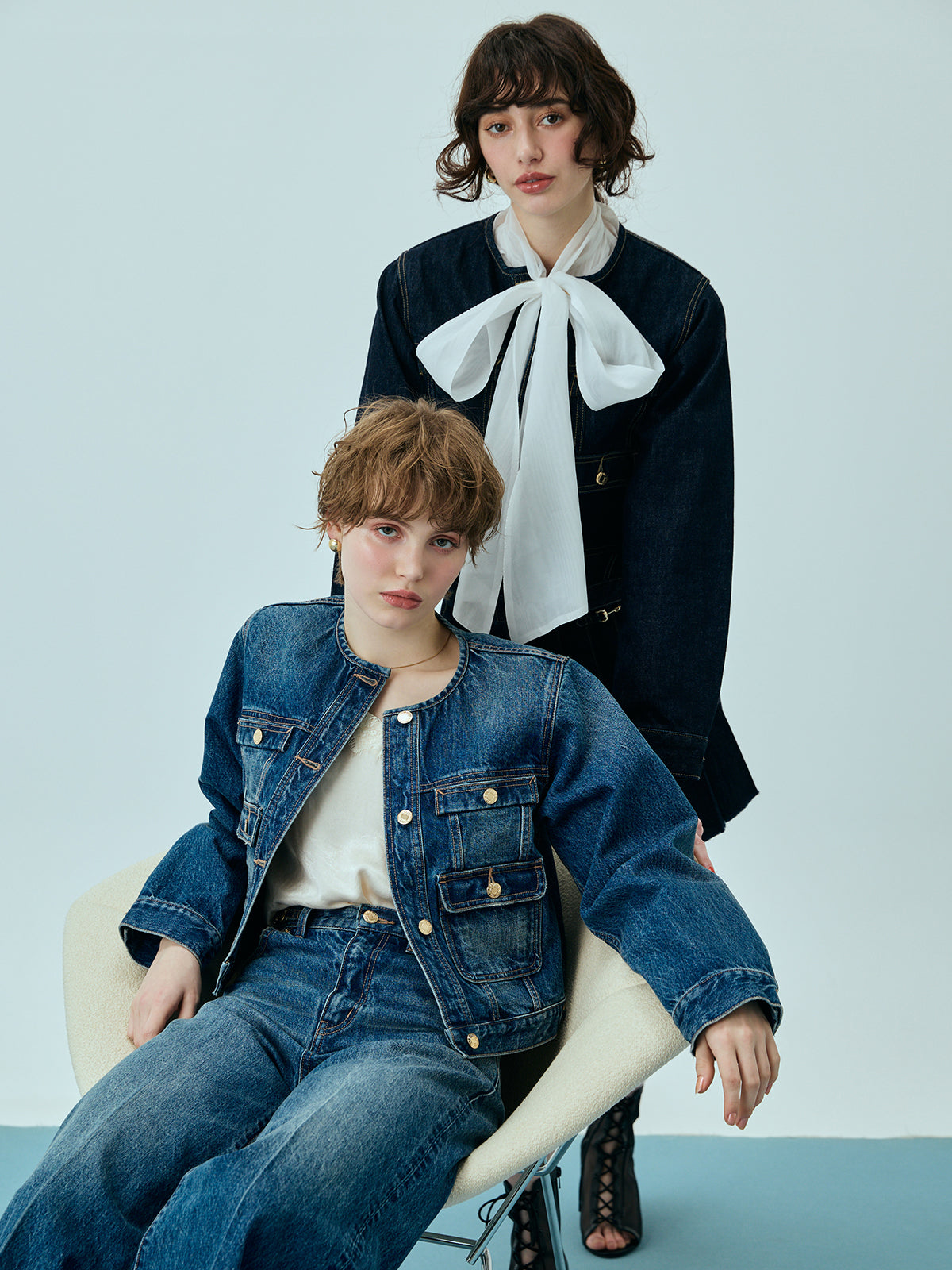 ビットデニムジャケット