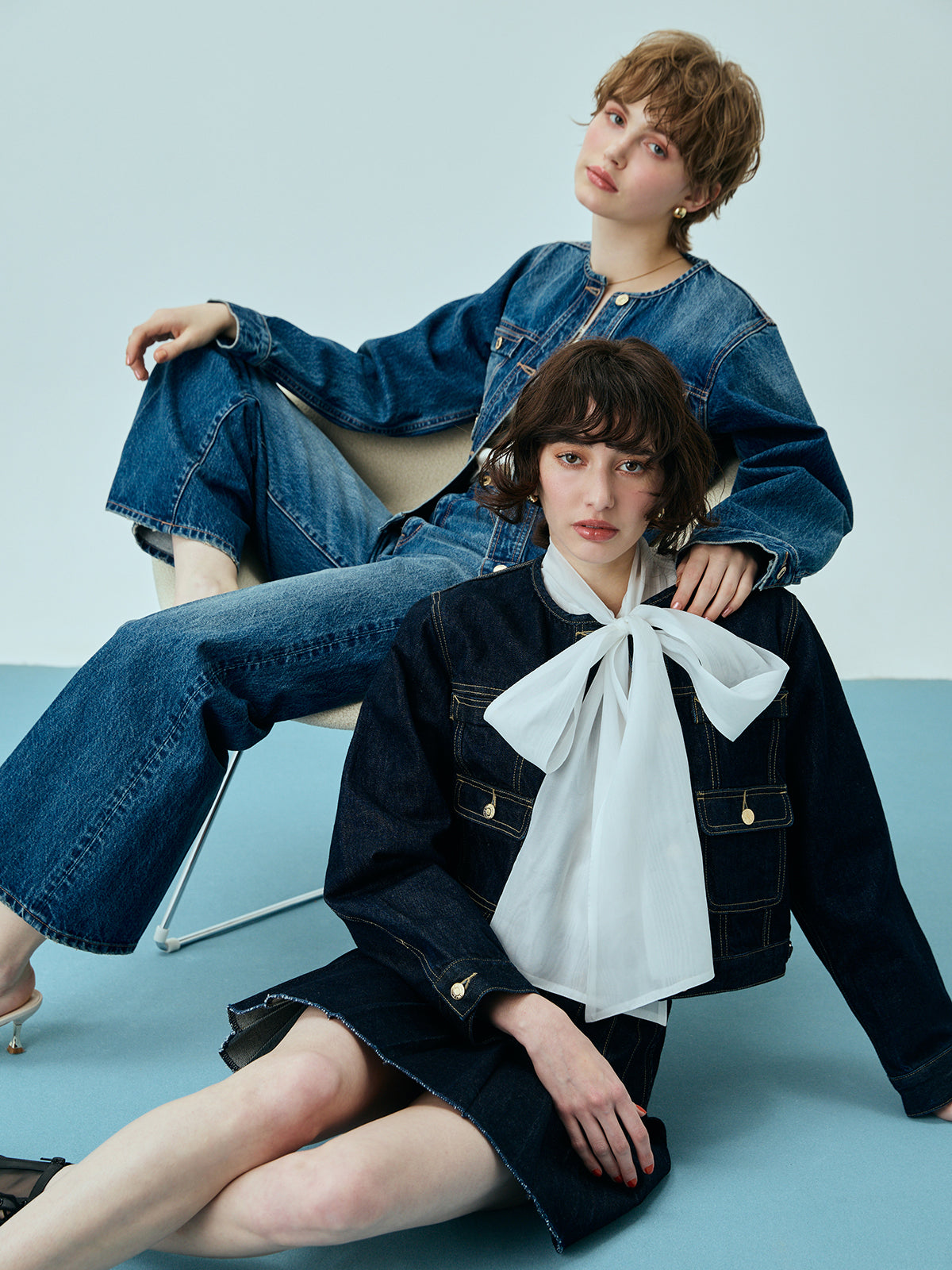 ビットデニムジャケット