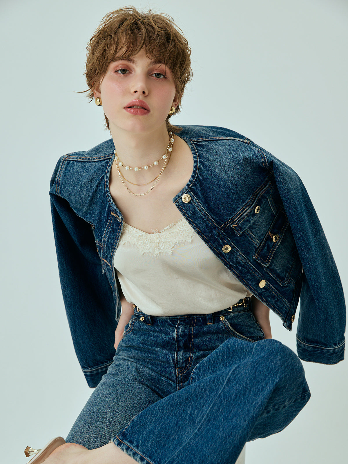 ビットデニムジャケット