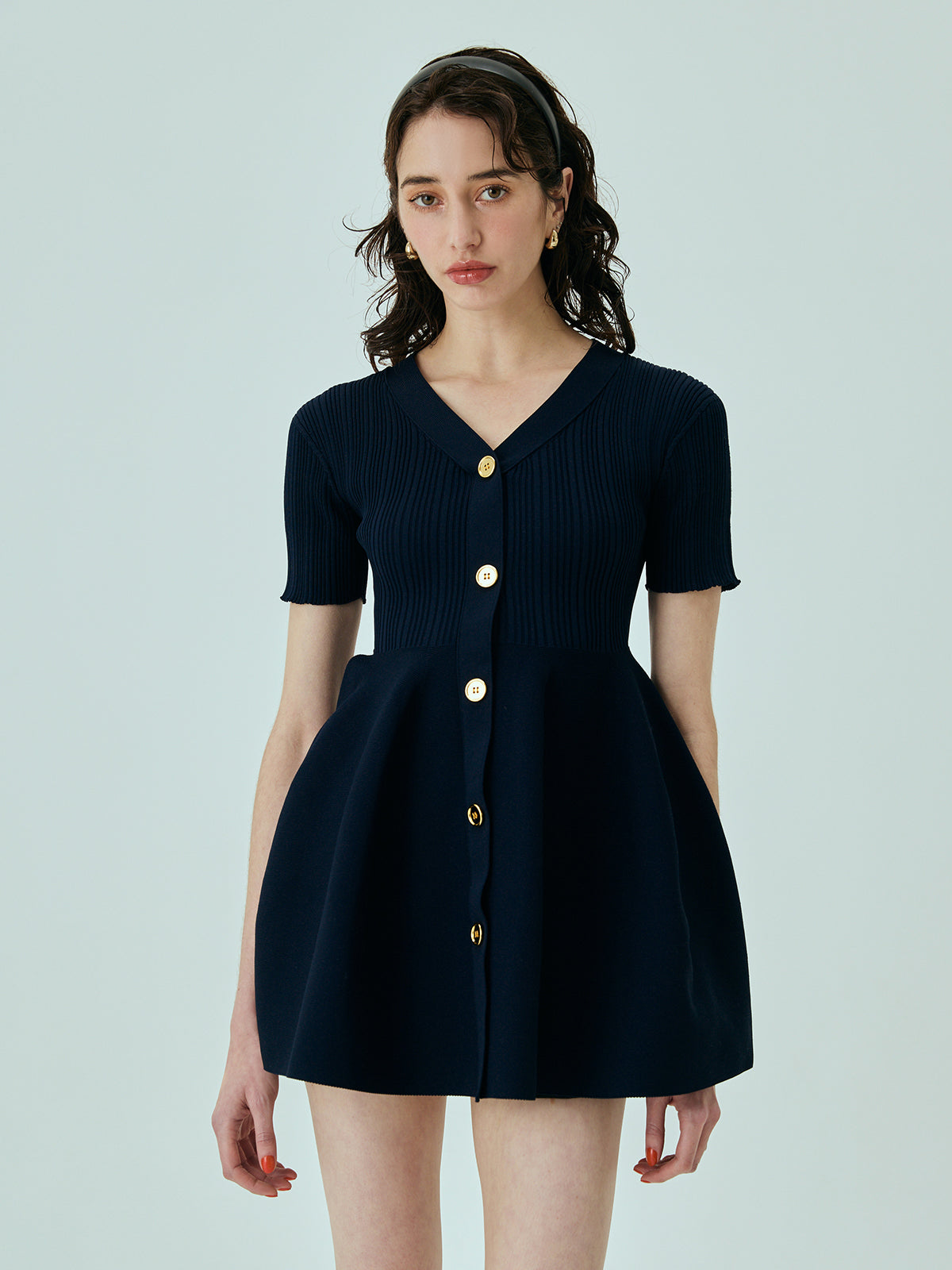 ホールミニワンピース