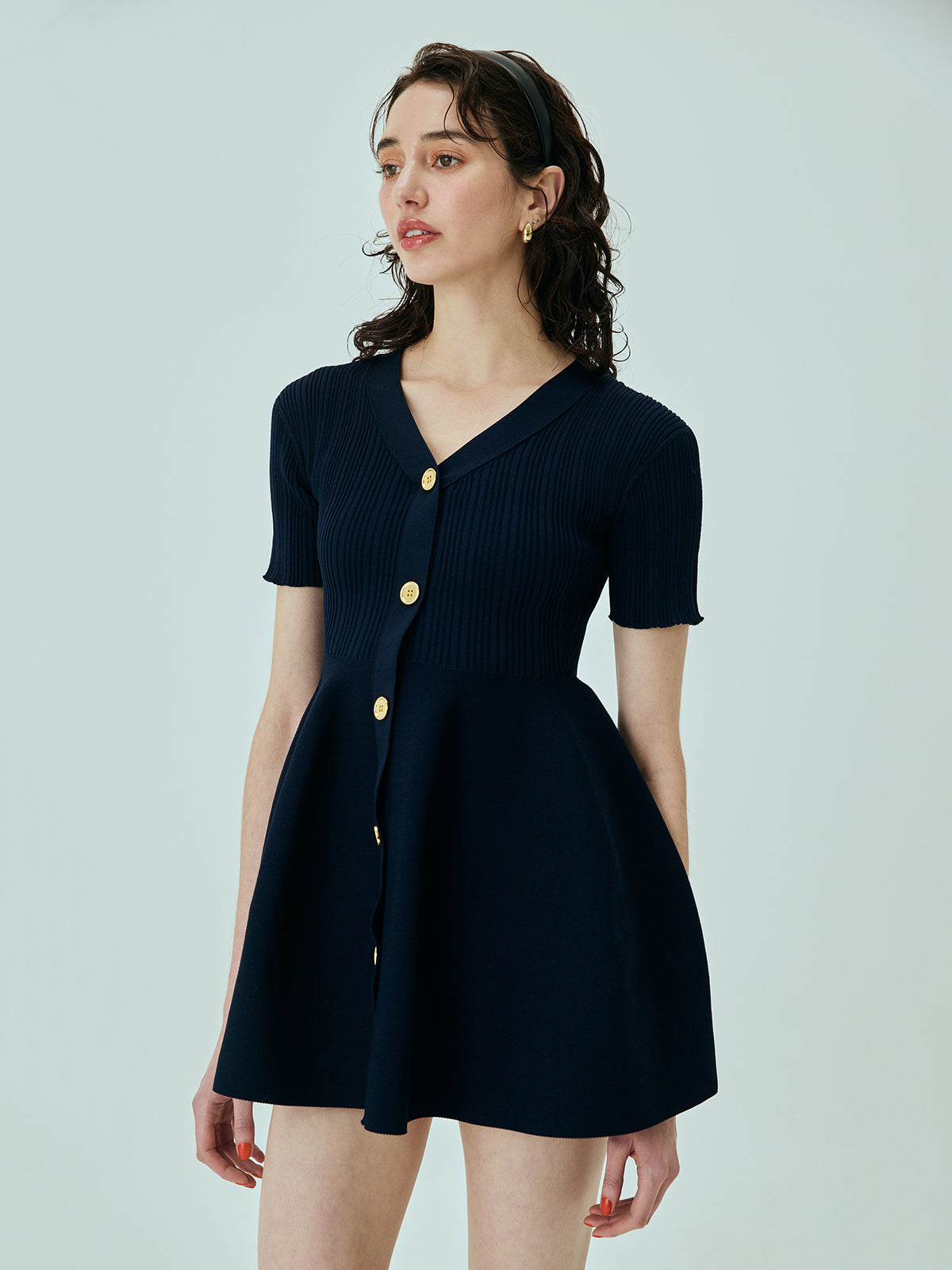 ホールミニワンピース