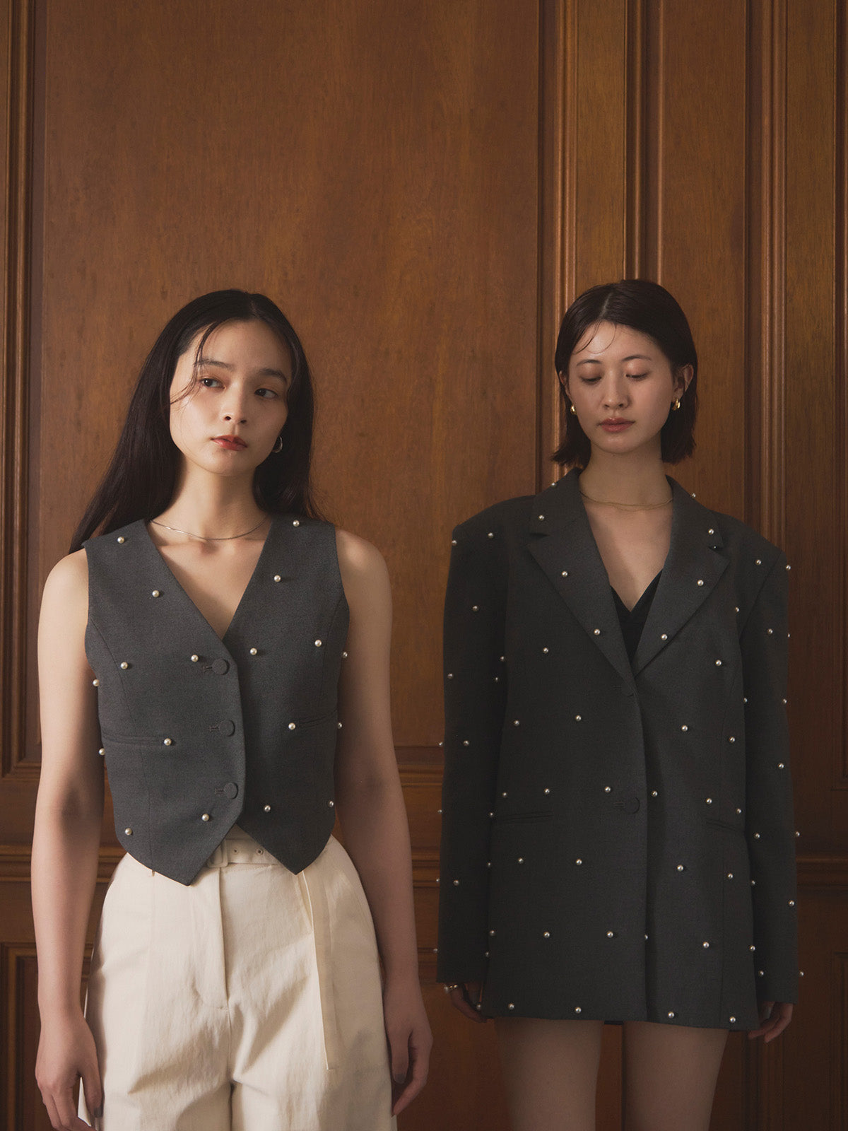 パールテーラードジャケット