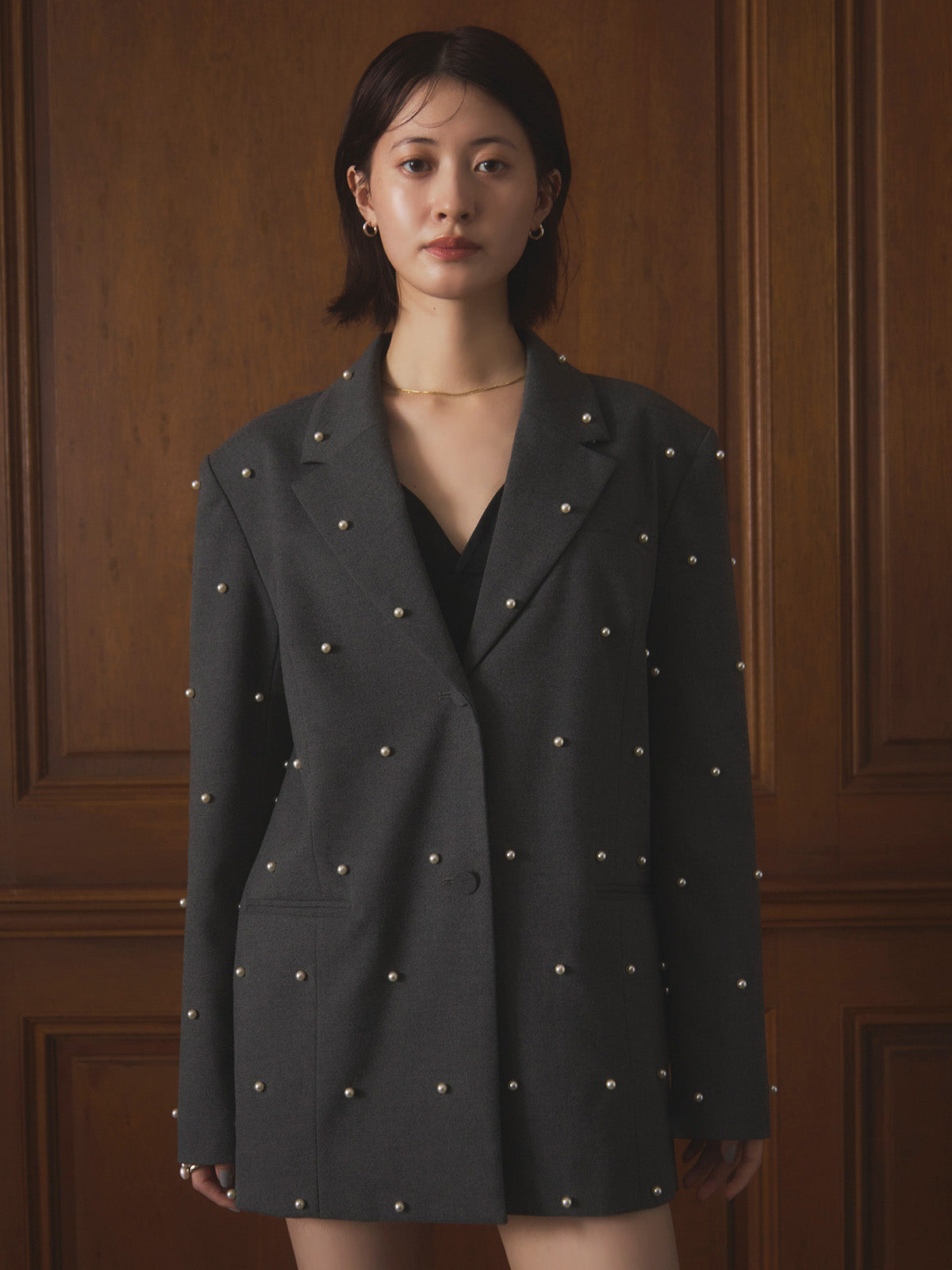 パールテーラードジャケット