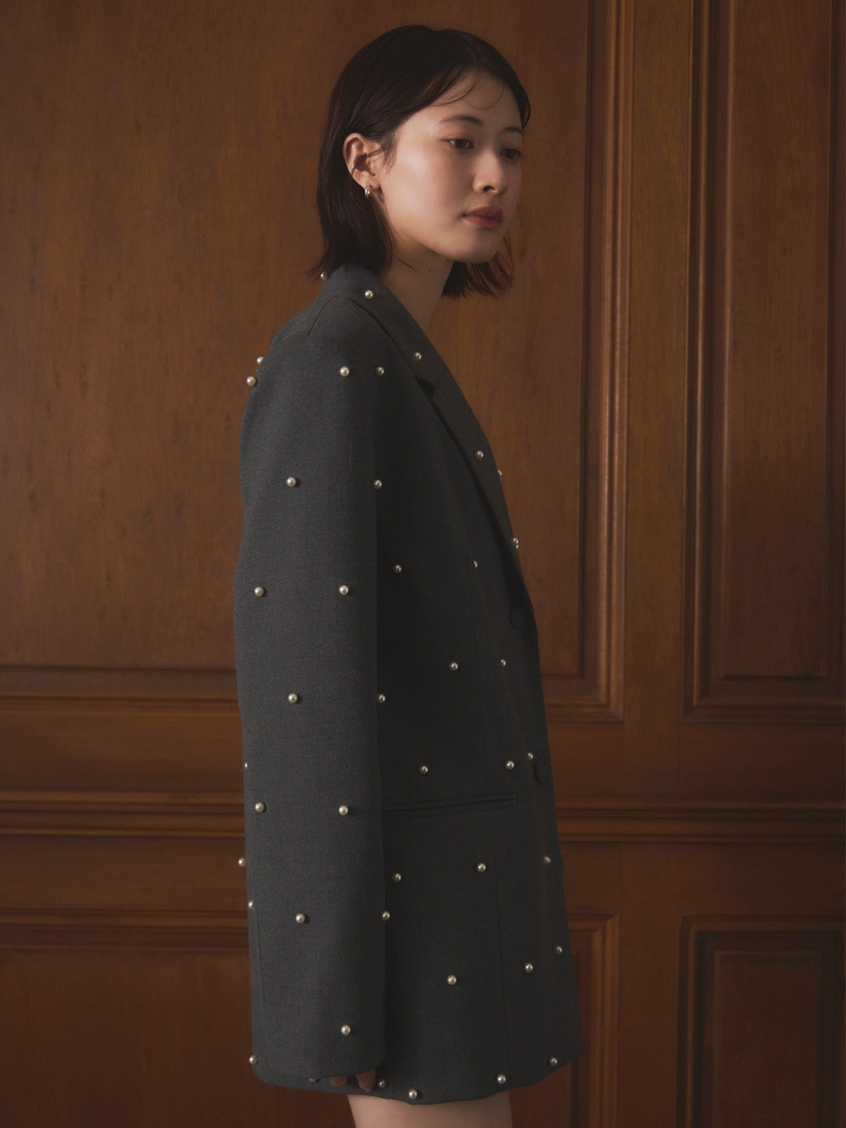 パールテーラードジャケット