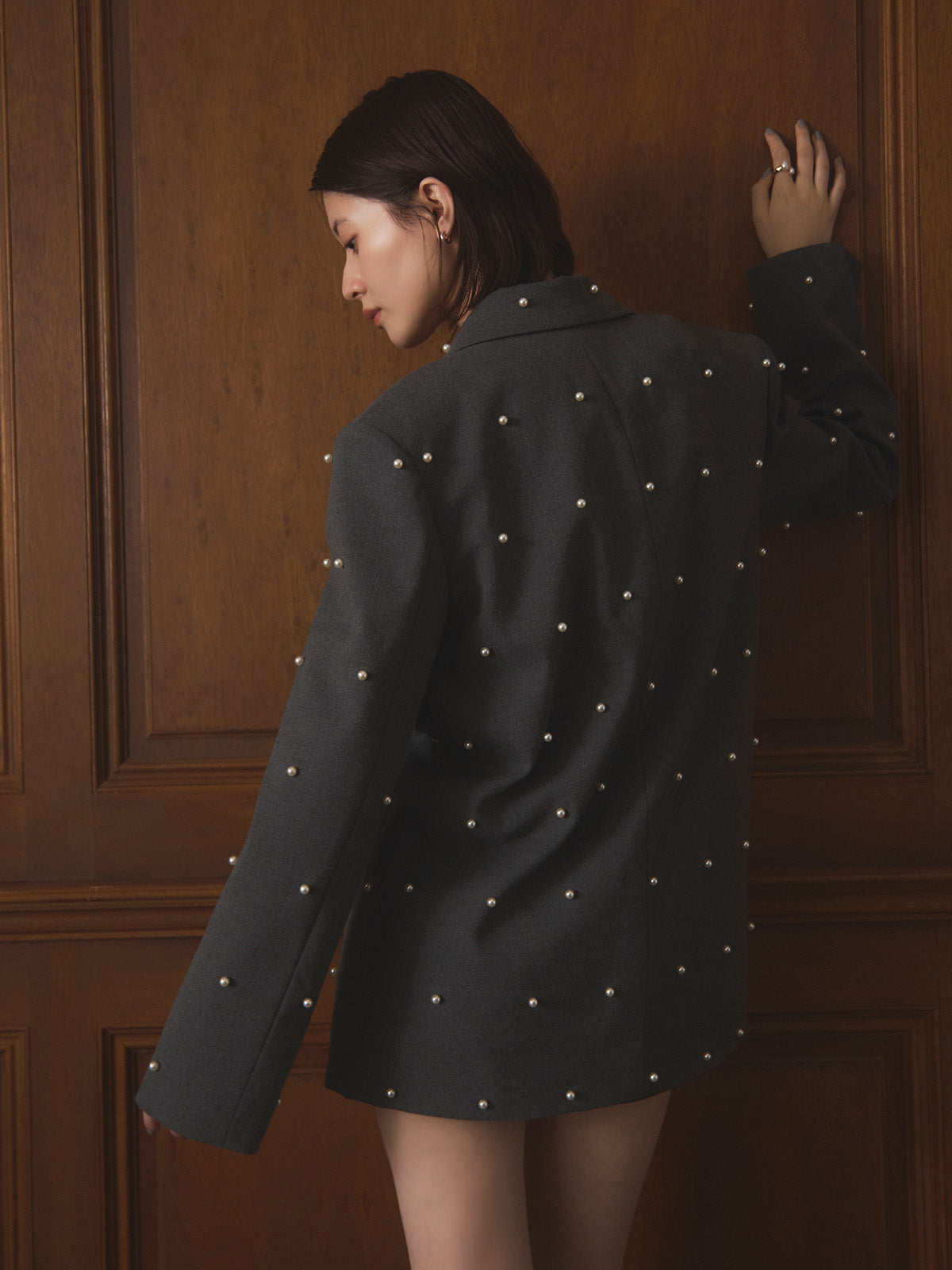 パールテーラードジャケット